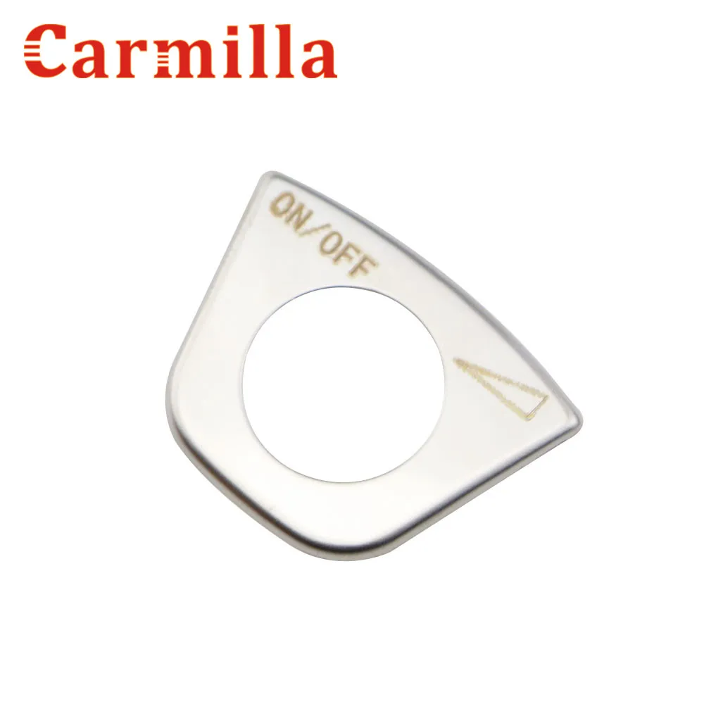 Автомобильная Кнопка регулировки звука Carmilla панель из нержавеющей стали