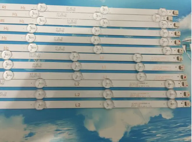 12 шт. светодиодный полосы для LG заменить новый 47 "ROW2.1 Rev 0,7 6916L-1174A 6916L-1175A 6916L-1176A 6916L-1177A