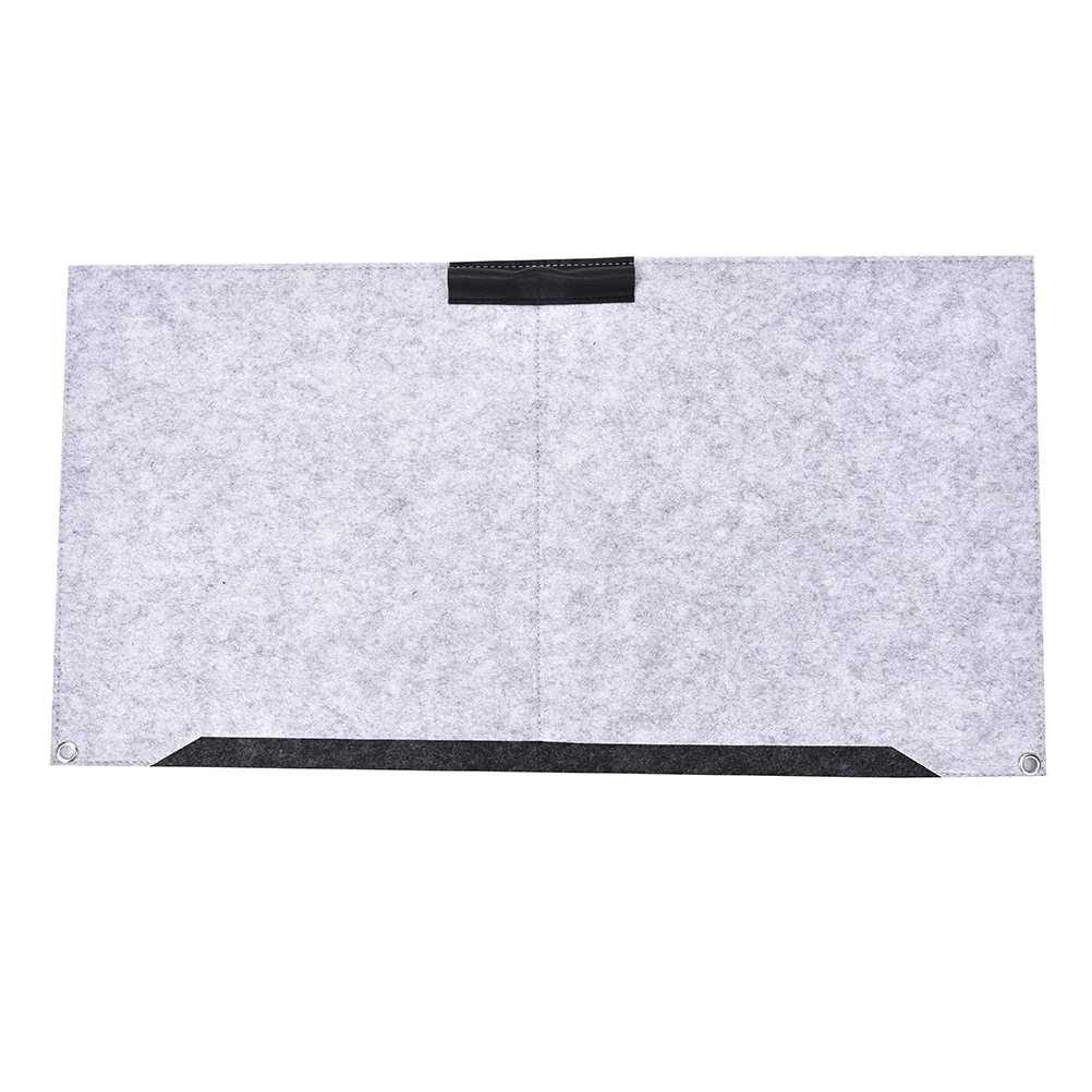 Fashion Durable Computer Desk Mat Modern Table Felt Office Desk Mat Mouse Pad Pen Holder Wool Felt Laptop Cushion Desk Mat Pad