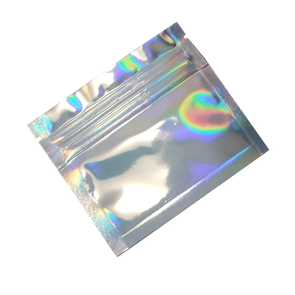 7.5x6cm 铝箔自封袋 素面镭射 C