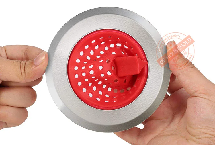 Dishwashing sink filter drain cover strainer
