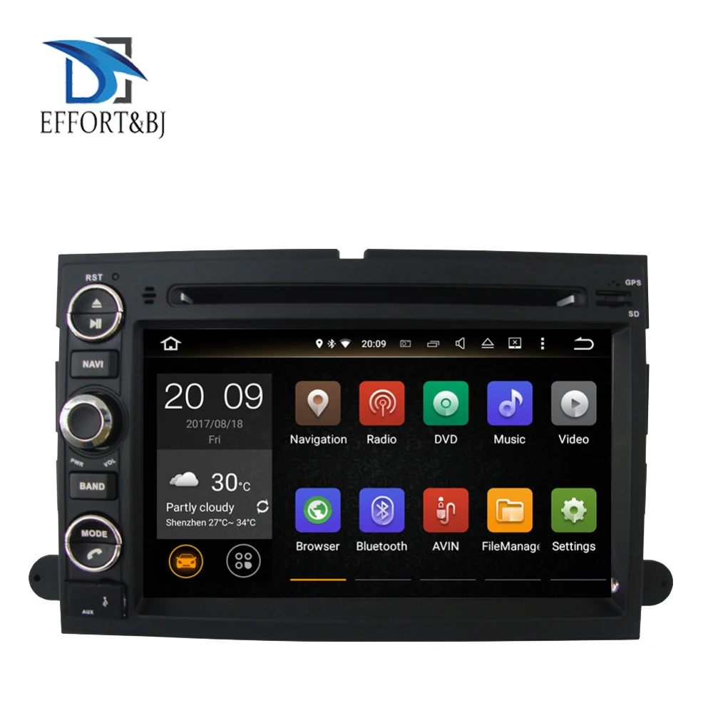 Best 4GB RAM Android 8.0 Car GPS Navigation For Ford Fusion Explorer F150 Edge Expedition 2006 2009 Car Radio Stereo Bluetooth Wifi