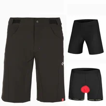 3D гелевые шорты+ шорты мужские горные Mtb шорты Регулируемая Талия Горные Шорты Vtt бермуды Ciclismo