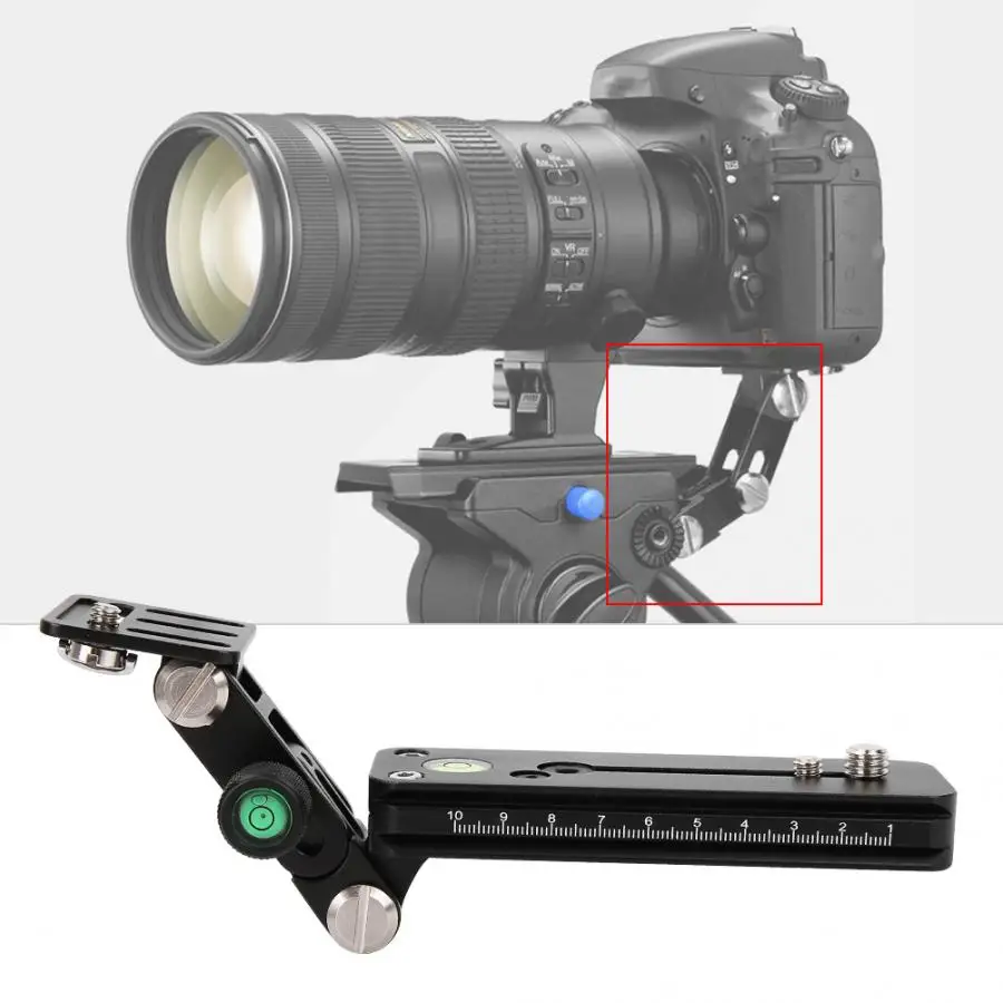 

Telephoto Zoom Lens Bracket Set Long Focus Camera Support Quick Release Plate Bird Watching