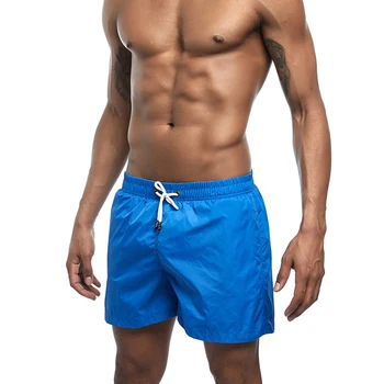 

Summer New Casual Shorts Men Fit Solid 8 Color Available Quick Dry Shorts Loose Elastic Waist Breathable Mens Beach Board Shorts