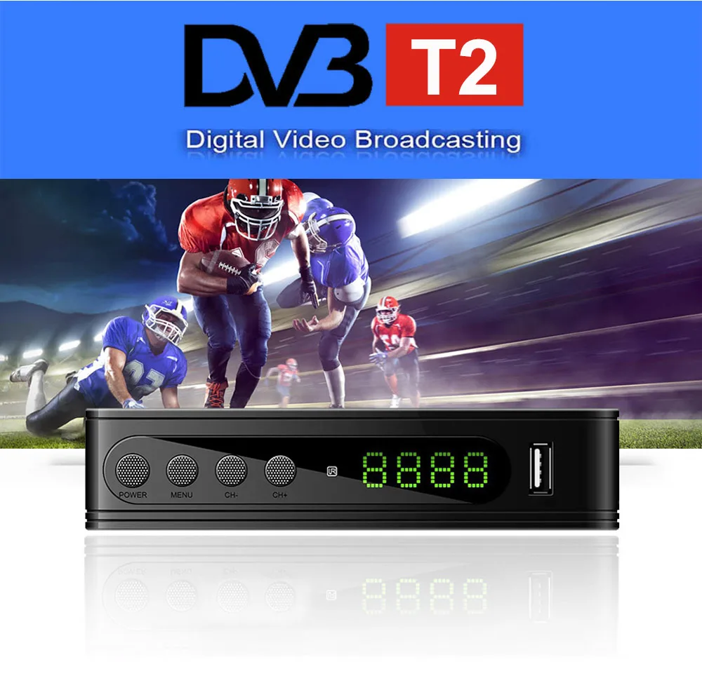 SATXTREM DVB-115 DVB T2 ТВ-тюнер H.264 Full HD 1080P DVB-T2 цифровой ТВ наземный приемник Поддержка wifi MT7601 Youtube декодер