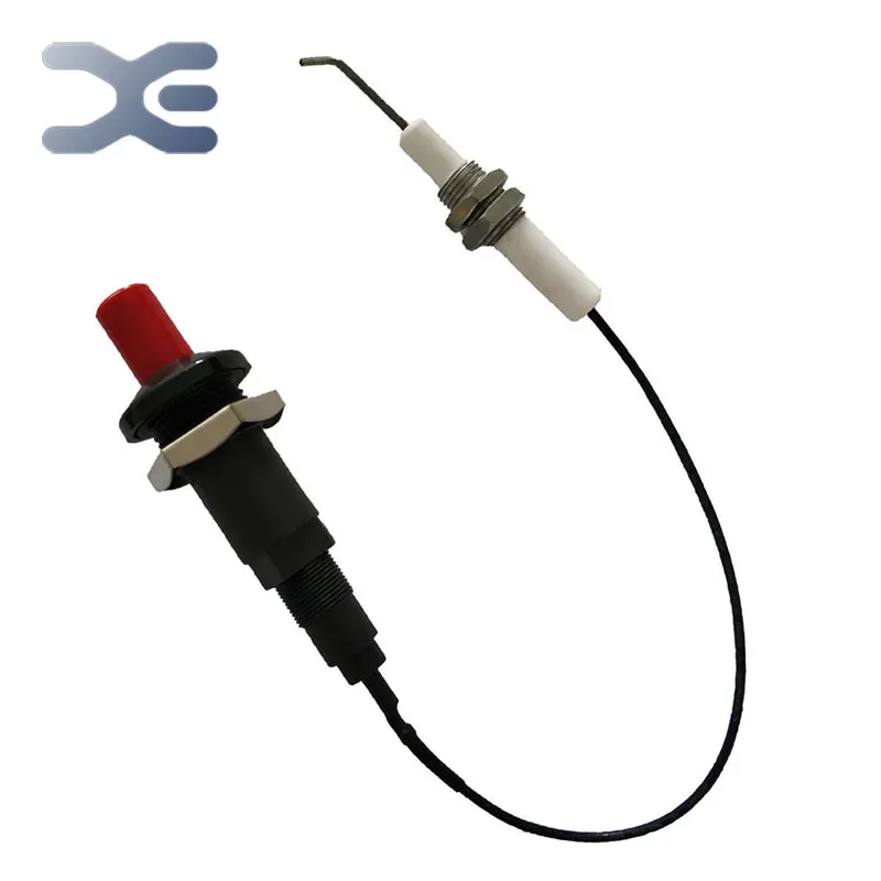 

Push Button Piezo Igniter Threaded Ceramic Electrode Ignition Spark Plug Wire 30cm Electronic Device Gas Stove Spare Parts