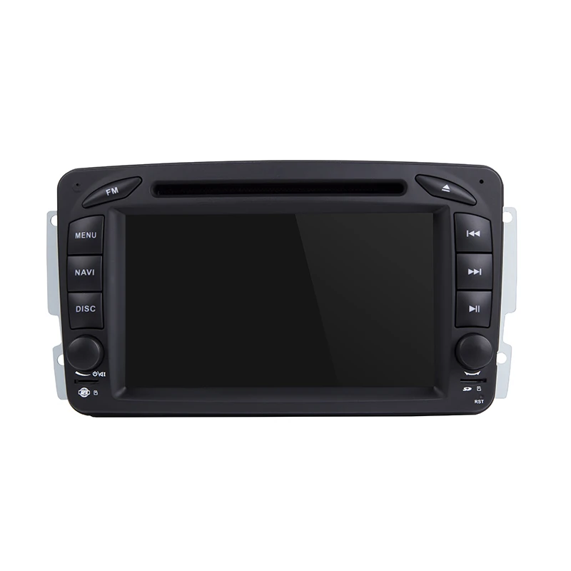 Discount 2DIN Android 8.1 Car dvd multimedia player radio For Mercedes Benz W209 W203 W168 ML W163 W463 Viano W639 Vito GPS Navigation BT 1