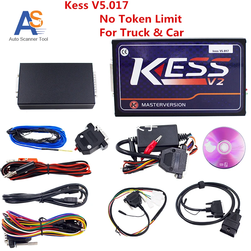

2017 New Car-Detector  KESS V5.017 OBD2 Program Kess Manager Tuning Kit ECU Chip Tuning Scanner No Token Unlimited