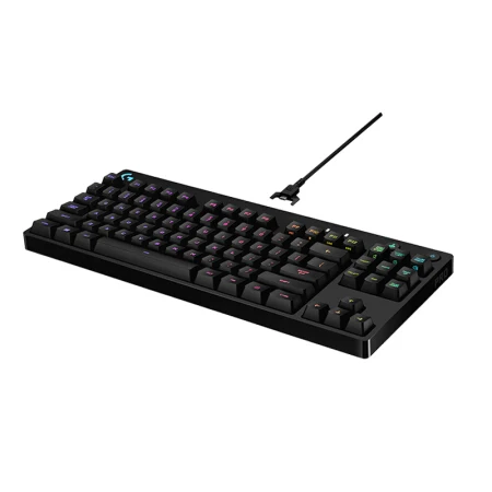 Игровая клавиатура Logitech G PRO RGB программируемая проводная USB с подключаемым