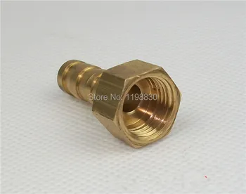

free shipping 5pcs/lot 10mm-1/4" copper pagoda joints for brewing,beer or wine filter fitting