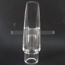 1 шт. полностью прозрачный мундштук для саксофона гобоя саксофонные части
