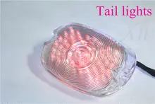 motorcycle parts RED Tail Light Softail Sportster Road King Dyna Electra Glide Fat Boy CL