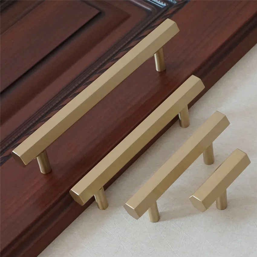 2.5 ''3.75'' 5 ''6.3'' 8.8 ''Brushed النحاس مسدس تسريحة سحب مقبض مقابض المطبخ مقبض كابينة مقبض درج سحب مقابض باب 2.5 ''3.75'' 5 ''6.3'' 8.8 ''Brushed النحاس مسدس تسريحة سحب مقبض مقابض المطبخ مقبض كابينة مقبض درج سحب مقابض باب