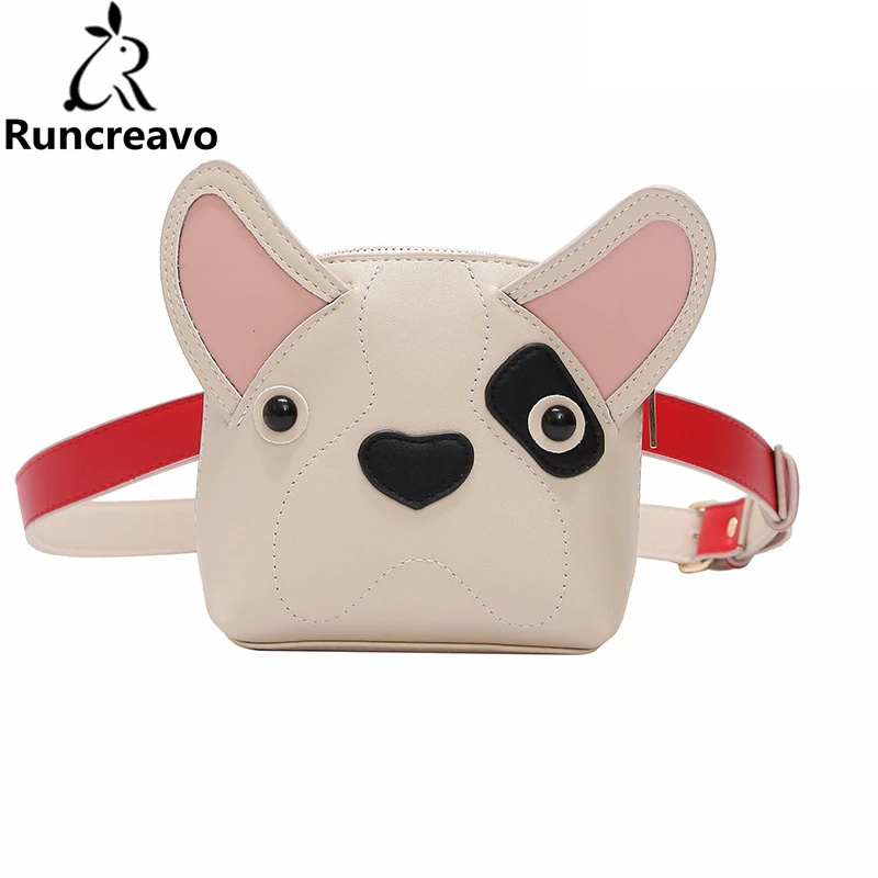 

2018 crossbody bags for women leather handbags luxury handbags women bags designer Belt Bags Dog Shape Waist Packs sac a main
