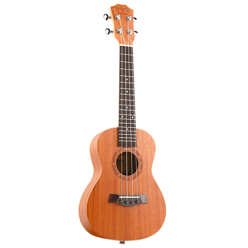 

Bws Est & 1988 26 Inch Mahogany Wood 18 Fret Tenor Ukulele Acoustic Cutaway Guitar Mahogany Wood Ukulele Hawaii 4 String Guita