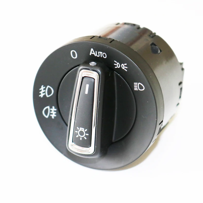 

DAZOO Updated Chrome Auto Headlight Switch With Sensor L/C Function for V W Golf 7 MK7 5GG 941 431 D 5GG941431D