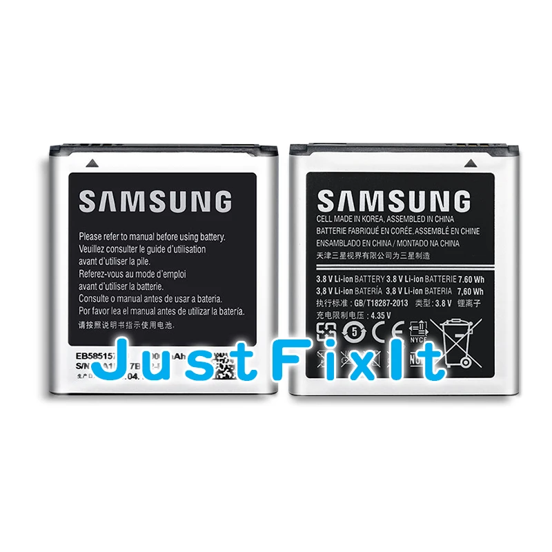 Батарея EB585157LU для samsung GALAXY Beam SM-G130HN J2 i8530 i8558 i8550 i8552 i869 i437 G3589 Win 2000 мА-ч