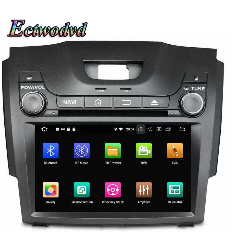 Ectwodvd Восьмиядерный 4G Android 8 0/четырехъядерный 1 Автомобильный мультимедийный dvd