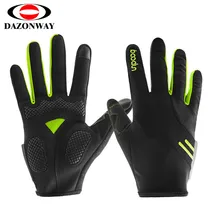 High Elasticity Breathable Touch Screen Cycling Gloves Long Finger MTB Bike Road Bike Bicycle Gloves Spring Blue Green Pink M~XL sahoo 42890 breathable touch screen full finger cycling gloves black blue xl pair