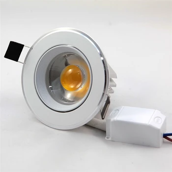 

Wholesale!!!High Quality Dimmable LED Downlight COB 10W Dimmable COB LED Spot Light LED Ceiling Lamp Free Shipping