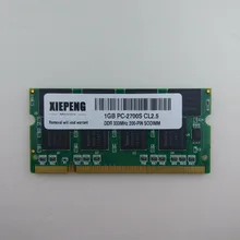 Ноутбук памяти 1 Гб DDR 333 PC2700S ram 512 МБ DDR-333MHz для ноутбука DELL Inspiron 2200 300 м 500 м 510 м 5150 5160