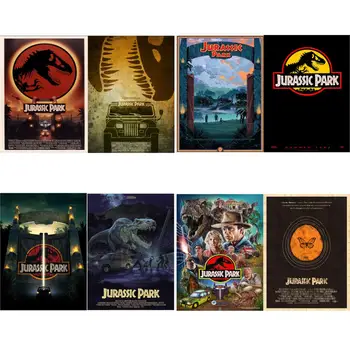 

Jurassic Park Posters White Coated Paper Prints Modern Style Wall Stickers Home Decoration support drop shipping