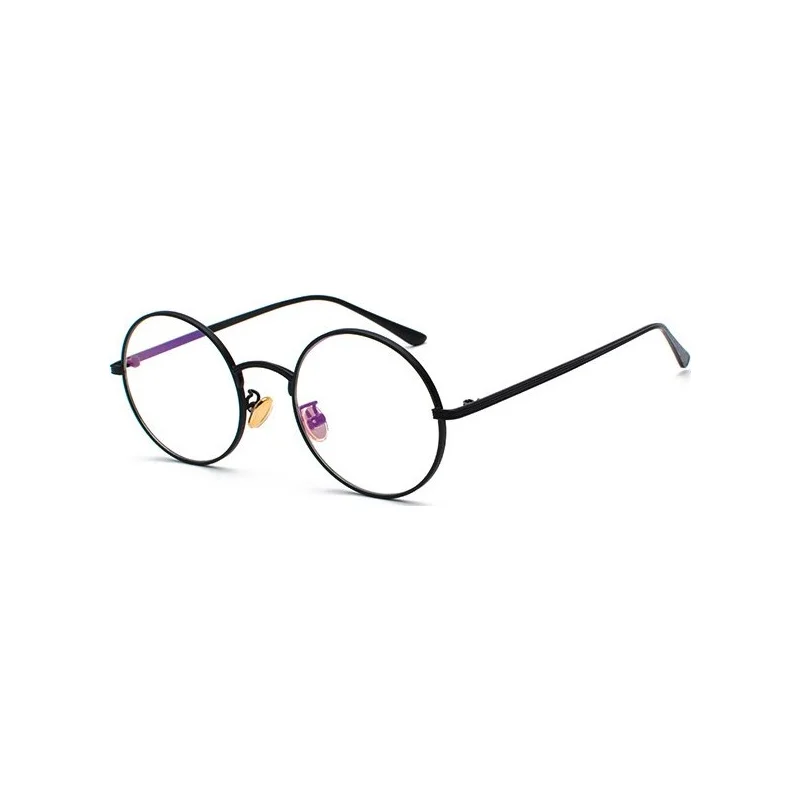 Новейшие Модные круглые солнцезащитные очки в стиле стимпанк, мужские черные солнцезащитные очки, круглые женские роскошные Винтажные Солнцезащитные очки из сплава - Цвет линз: Black Transparent