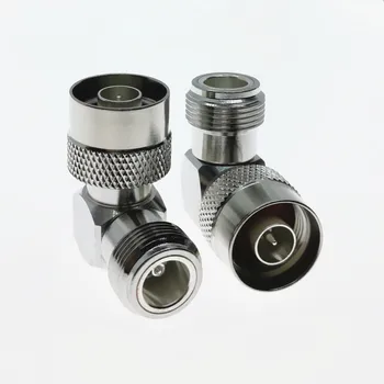 

10PCS N Male Plug to N Female Jack Right Angle RF Adapter Connector