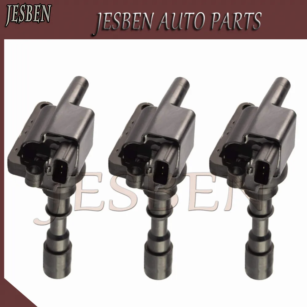 3 шт. катушка зажигания подходит для HYUNDAI XG300 XG350 KIA SEDONA 3.0L 3.5L 2001-2005 NO #27300-39050 27300-39000