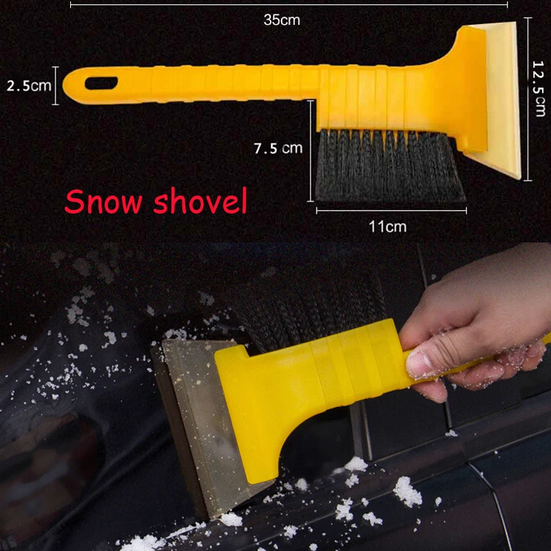 Великобритания автомобиль Прочный снег скребок для льда щетка Лопата инструмент удаления для зимы