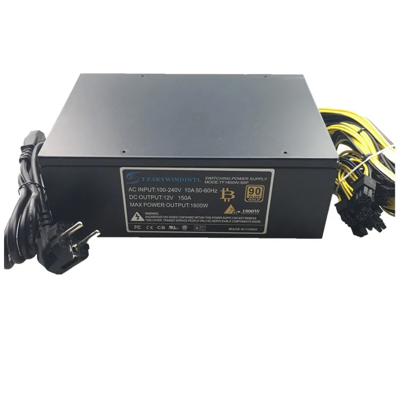 T. f. skywindintl 1800 واط APW3 التعدين التعدين psu pc امدادات الطاقة امدادات الطاقة antminer مينر s9 s7 QJY99 btc ltc l3 + d3 داش النمل atx
