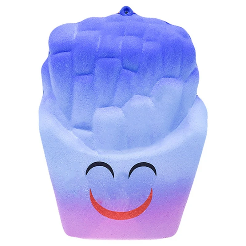Модные милые Kawaii мягкие фри крем ароматизированные для сжимания медленно распрямляющаяся декомпрессия забавные игрушки для взрослых детей