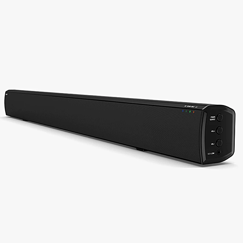 Bluetooth Soundbar for TV Slim Column Speaker Soundbar Optical for Desktop Computer TV Stereo Home Theater Sound Bar Subwoofer