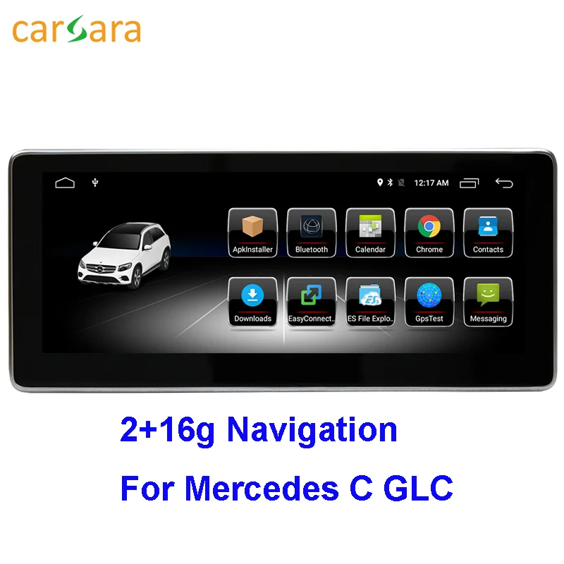 Cheap 10.25 inch Android monitor for C Class W204 2008-2014 W205 GLC C250 C350 C63 2015-2018 0