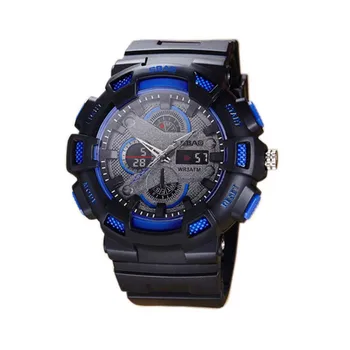 

2019 New Men's Sports Digital Bracelet Wristwatch Fashion Luminous Alarm Clock Electronic Watch Waterproof