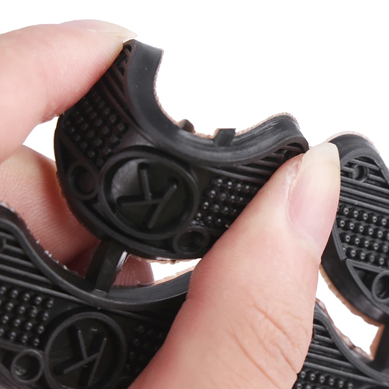 10 Pairs Rubber Sole Heel Savers Toe Plates Stickers Tap Glue On Shoe Repair Pad