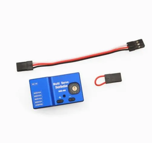 Multi Servo Distribution Distributor 4.8V-10V DC Input Easy to Adjust Fixed Wing UAV Drone FPV work for 4 servos