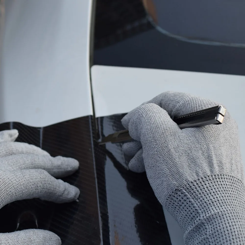 Скребки для автомобилей виниловая оберточная пленка инструментов Art Ножи резак перчатки оттенки Окна Скребок для инструментов лобовое стекло автомобиля инструмент для протирки стекла комплект K51