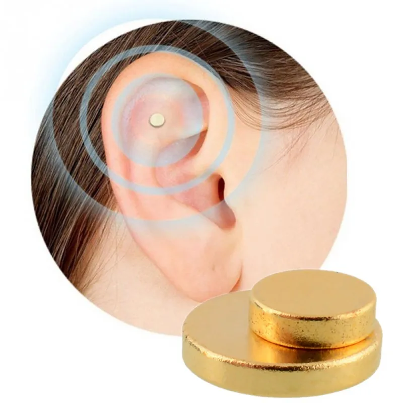 

2018 2PCS/lot Magnet Auricular Quit Smoking Zerosmoke ACUPRESSURE Patch Not Cigarettes Health Therapy Health Care