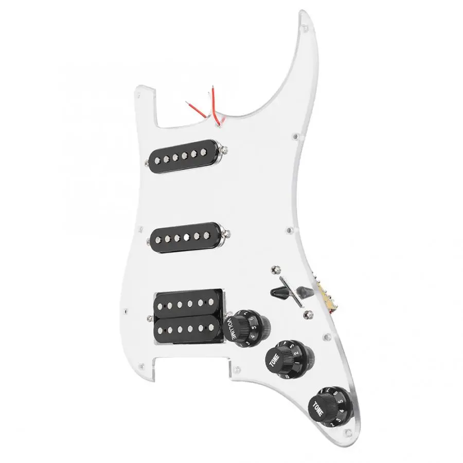 

Electric Guitar Guitar 11 Holes Loaded Prewired Pickguard Pickups Set Accessories For Electric Guitar High Quality Best Gift