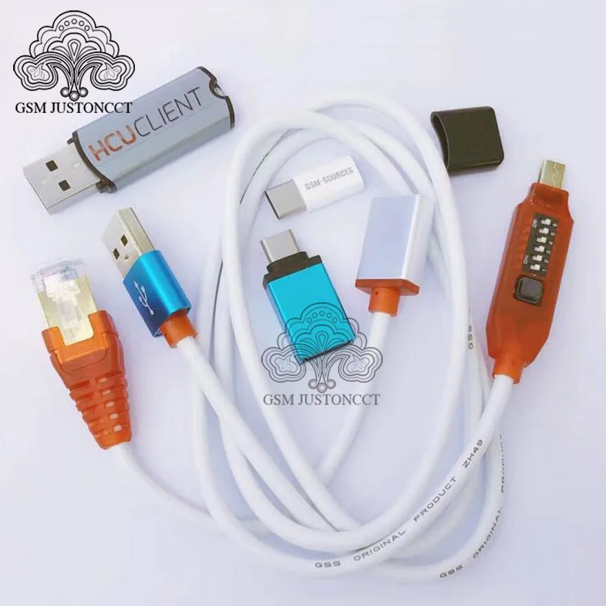 Новейший HCU ключ+ DC Феникс телефонный конвертер для huawei с микро USB RJ45 Многофункциональный загрузочный все в одном кабеле