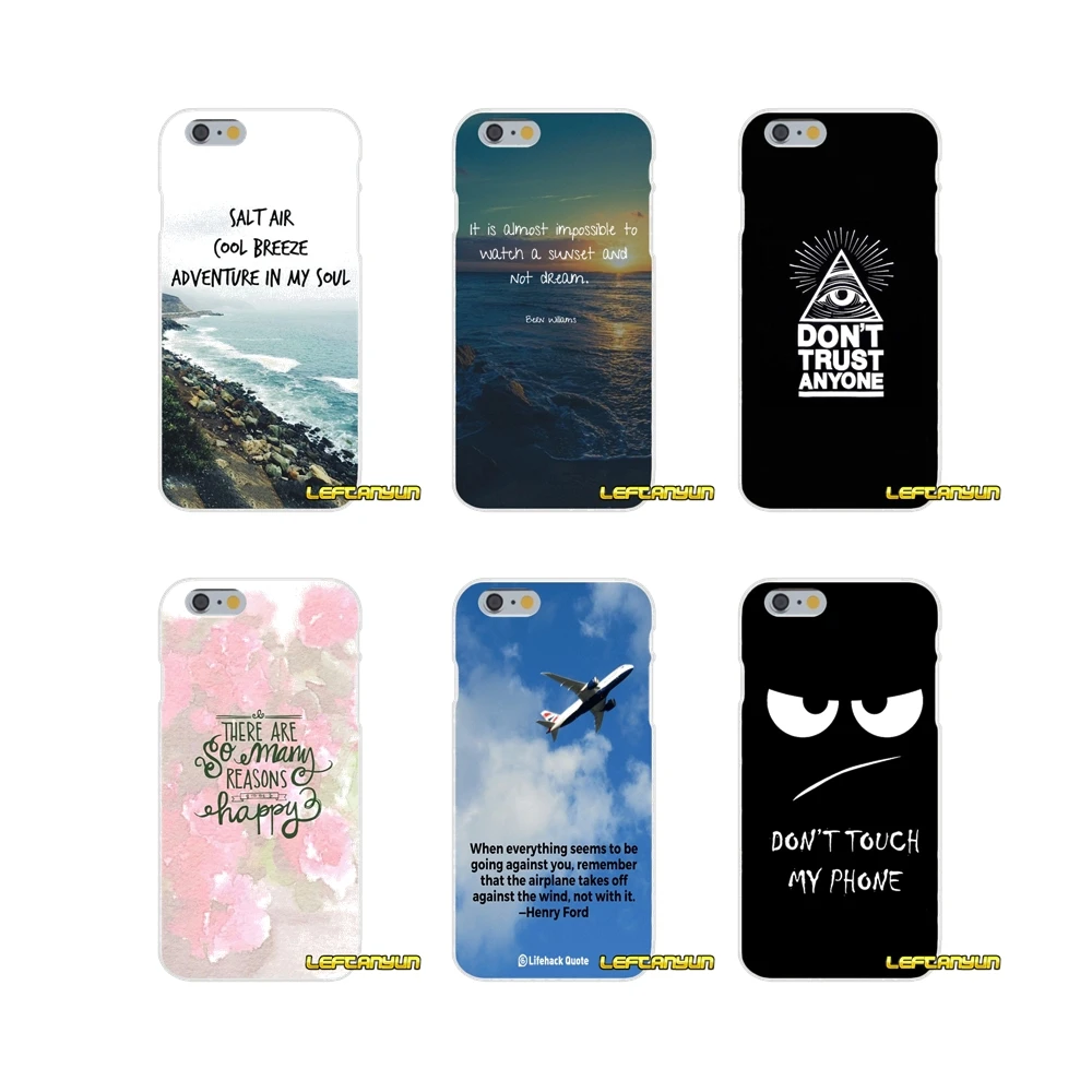 Koop Qoutes Vliegtuig Zee Geschilderd Accessoires Telefoon Gevallen Covers Voor Sony Xperia Z Z1 Z2 Z3 Z4 Z5 compact M2 M4 M5 E3 T3 XA Aqua