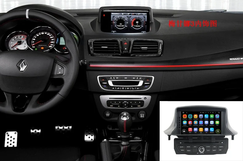 Flash Deal 4G RAM Android 9.0 Car DVD Player GPS Navigation Multimedia Stereo For Renault Megane 3 Fluence 2009-2015 Auto Radio Audio 4
