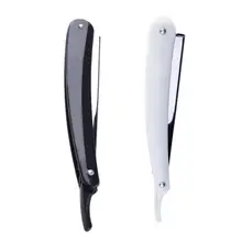 Manual Shaver Professional Straight Edge Stainless Steel Sharp Barber Razor Folding Shaving Shave Beard Cutter holder(No blade)