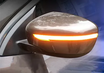 

LED Light Dynamic Turn Signal Side Mirror Blinker Indicator For Nissan X-Trail T32 14-2018 Qashqai J11 14-2018 Murano Z52 15-18