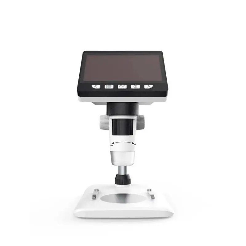 VKTECH 1000X HD 1080P 4 3 дюймов портативный ЖК цифровой микроскоп камера настольный