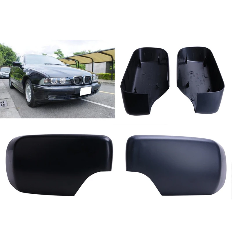 Right Driver side blue Wide Angle mirror glass for BMW 3 Series 2005-08 heated