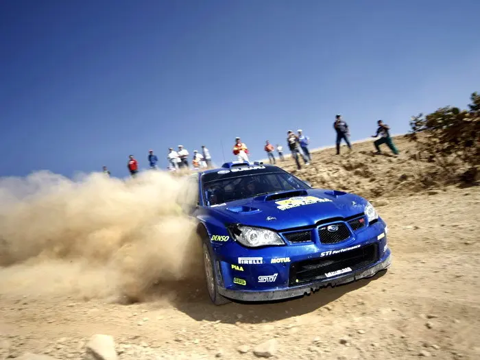 

Subaru Impreza WRC Drift Rally Dust Sport Silk Poster Art Bedroom Decoration 0855
