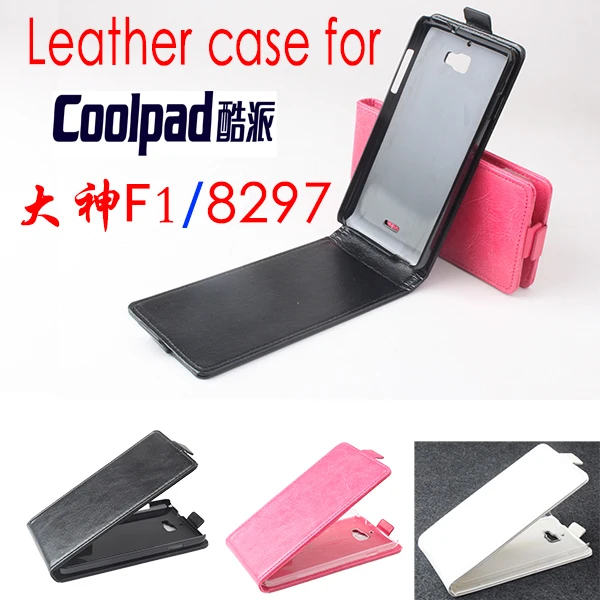 Кожаный чехол для Coolpad F1 8297 с откидной крышкой F 1 Чехлы мобильных телефонов s чехлы